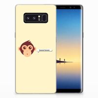 Samsung Galaxy Note 8 Telefoonhoesje met Naam Monkey