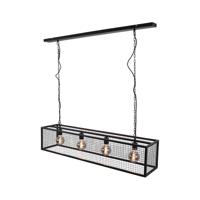 Urban Interiors Hanglamp Frame 4-lamps - Zwart - thumbnail