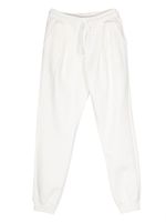 Dolce & Gabbana Kids pantalon de jogging à logo imprimé - Blanc - thumbnail