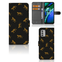 Telefoonhoesje met Pasjes voor Nokia G42 Leopards - thumbnail