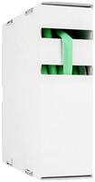 Hongshang 211144358 Krimpkous zonder lijm, groen, 3,20 mm, 1,60 mm, krimpverhouding: 2:1 15 m