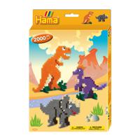 Hama Strijkkralenset Dino, 2000st. - thumbnail