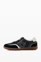 Suède retro sneakers - BLACK - 41 - thumbnail