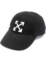 Off-White casquette à logo Arrow - Noir