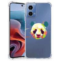 Motorola Moto G34 Stevig Bumper Hoesje Panda Color - thumbnail