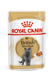 Royal Canin British Shorthair Adult natvoer kattenvoer 12x85g