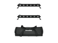 EUROLITE Set 2x LED BAR-6 QCL RGBA + Soft Bag - thumbnail