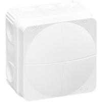 Wiska Combi 108/leer/W Aftakkast (l x b x h) 76 x 76 x 51 mm Wit IP66 1 stuk(s) - thumbnail