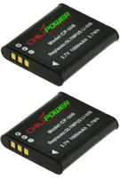 ChiliPower Li-50B accu voor Olympus - 1000mAh - 2-Pack - thumbnail