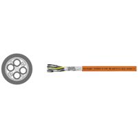 Helukabel TOPSERV® 121 Servokabel 4 G 10 mm² + 2 x 1 mm² Oranje 700564 50 m