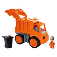 Power Worker - Vuiniswagen + Figuur Speelgoedvoertuig - thumbnail