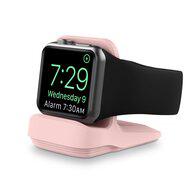 Siliconen Apple Watch houder - Roze - Geschikt voor alle series Apple Watch - thumbnail