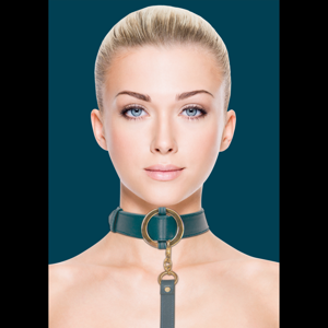 Ouch! by Shots Luxurious Collar with Leash