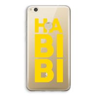 Habibi Blue: Huawei Ascend P8 Lite (2017) Transparant Hoesje - thumbnail