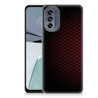 Motorola Moto G62 5G TPU bumper Geruit Rood