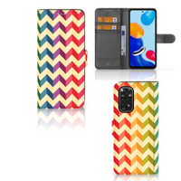 Xiaomi Redmi Note 11/11S Telefoon Hoesje Zigzag Multi Color - thumbnail