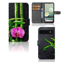 Google Pixel 6A Hoesje Orchidee - thumbnail