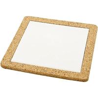 Creativ Trivet 19 x 19 cm, 10-delig met kurkframe