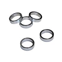 VWP Balhoofdtussenring spacer alu 8mm 1" zilver p/5 - thumbnail