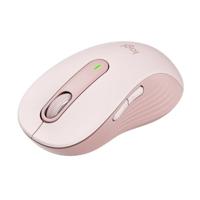 Logitech Signature M650 L Full-Size Draadloze Muis – Voor grote handen, 2 jaar batterijduur, stil klikken, aanpasbare zijknoppen, Bluetooth, voor pc/Mac/meerdere apparaten/Chromebook - Roze