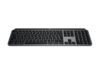 Logitech MX Keys S for Mac, draadloos toetsenbord, vloeibaar, nauwkeurig typen, programmeerbare toetsen, verlicht, Bluetooth, USB C oplaadbaar voor MacBook Pro/MacBook Air/iMac/iPad - QWERTY