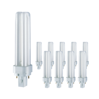 Voordeelpak 10x Osram Dulux D 26W - 840 Koel Wit | 2-Pin