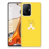 Xiaomi 11T | 11T Pro Telefoonhoesje met Naam Baby Leopard