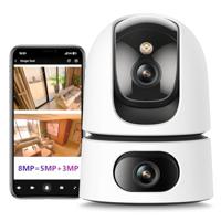 Ranger Dual binnencamera, 2 x 3 MP, wit