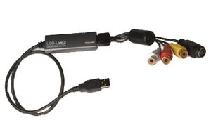 Hauppauge WIN TV USB-Live2 Video Grabber Incl. videobewerkingssoftware, Plug & Play