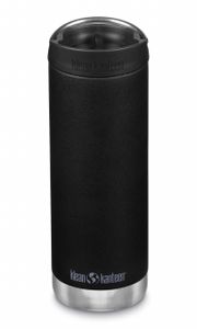 Klean Kanteen TKWide Isolatiefles 473 ml met koffiedop Zwart