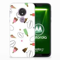 Motorola Moto G7 Power Siliconen Case IJsjes