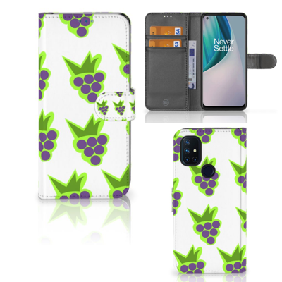 OnePlus Nord N10 Book Cover Druiven OnePlus Nord N10 Book Cover Druiven