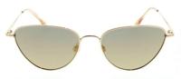 H.I.S zonnebril HPS04100 gepolariseerd dames ovaal cat.3 goud