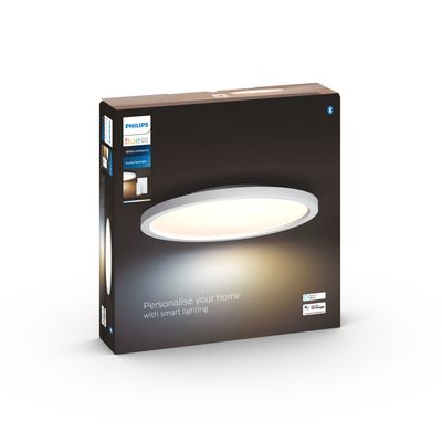 Philips Lighting Hue LED-paneel 871951438268800 Hue White Amb. Aurelle Panelleuchte rund LED vast ingebouwd 21 W