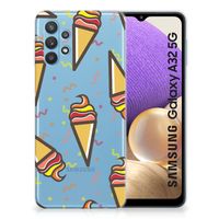 Samsung Galaxy A32 5G Siliconen Case Icecream - thumbnail