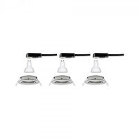 Paulmann 93429 Nova Inbouwlamp Set van 3 stuks LED GU10 19.5 W IJzer (geborsteld) - thumbnail