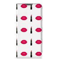 Nokia G11 | G21 Hoesje met Magneet Lipstick Kiss - thumbnail