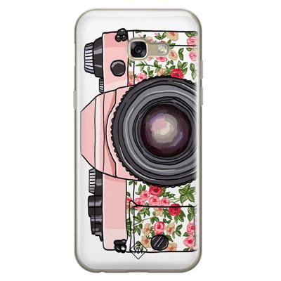 Samsung Galaxy A5 2017 siliconen telefoonhoesje - Hippie camera