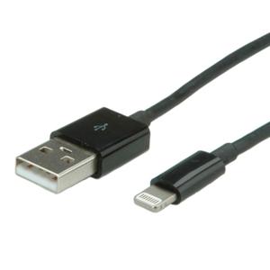 VALUE USB 2.0-synchronisatie- en oplaadkabel met Lightning-connector, 1 m