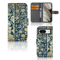 Google Pixel 8 Hoesje Beige Flowers - thumbnail