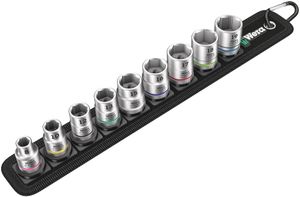 Wera Belt B 4 Zyklop Doppen set, met 3/8" -aandrijving, 9-delig - 1 stuk(s) - 05003973001