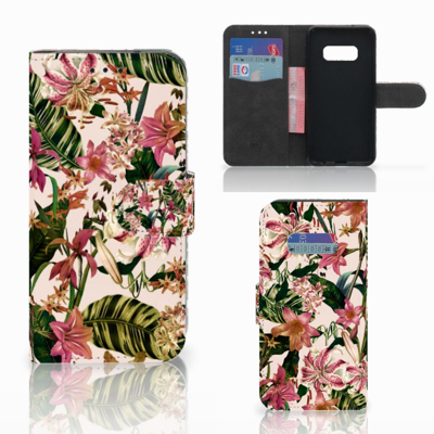 Samsung Galaxy S10e Hoesje Flowers Samsung Galaxy S10e Hoesje Flowers