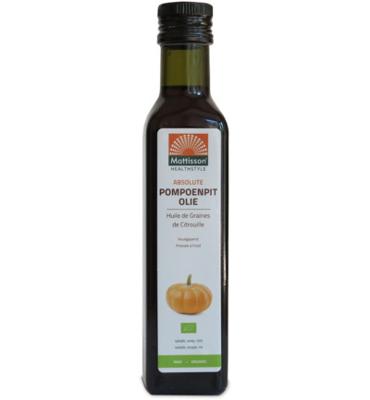 Mattisson Mattisson Absolute Pompoenpitolie Raw Bio (250ml) Mattisson Mattisson Absolute Pompoenpitolie Raw Bio (250ml)