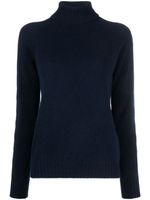 Drumohr roll-neck wool jumper - Bleu