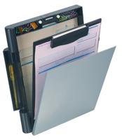 Klembordkoffer Oic 83356 kopklem top opening grijs