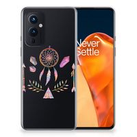 OnePlus 9 Telefoonhoesje met Naam Boho Dreamcatcher - thumbnail