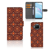 Xiaomi Mi 10T Lite Telefoon Hoesje Batik Brown - thumbnail