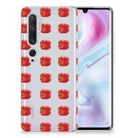 Xiaomi Mi Note 10 Pro Siliconen Case Paprika Red