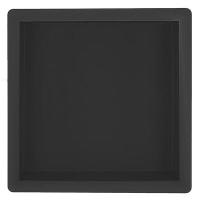 Wandnis Wiesbaden Demis | Inbouw | 30x30x10 cm | 1 vak | Zwart mat Wandnis Wiesbaden Demis | Inbouw | 30x30x10 cm | 1 vak | Zwart mat