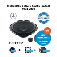 Beste speakers voor Mercedes Benz C-Class (W202) 1993-2000 - Voordeuren